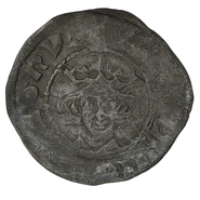 1307-1327 Edward II Silver Penny Durham Class 12