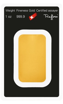 1oz Gold Bar Argor-Heraeus