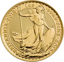 2018 Gold Britannia Coin 1oz PCGS MS70