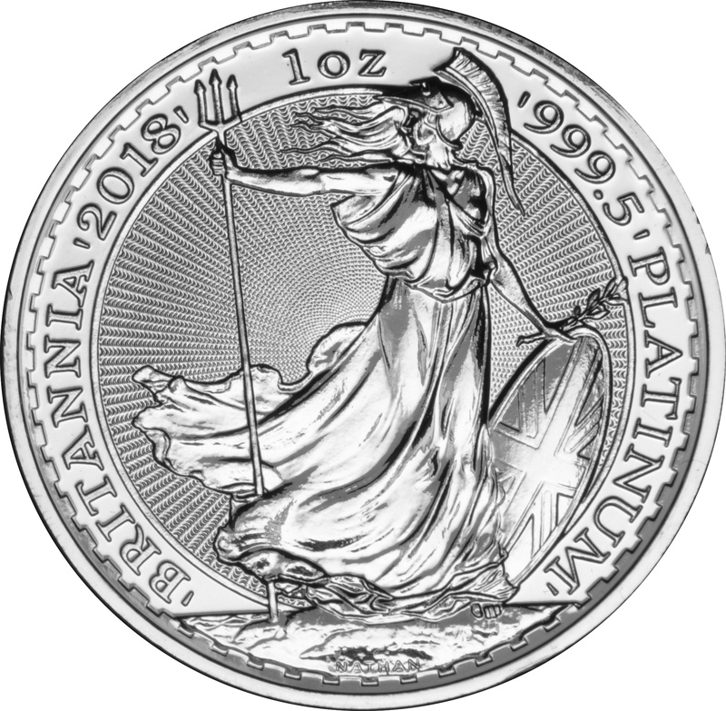 2018 Platinum Britannia Coin 1oz