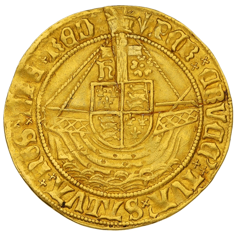 1505-1509 Gold Angel Coin Henry VII Hammered