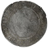 1563 Silver Sixpence Coin Elizabeth I Pheon