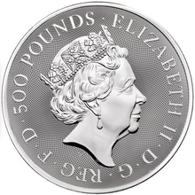 2021 1kg Queen's Beasts Completer Silver Coin