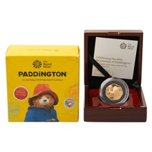 2018 Paddington at Buckingham Palace Fifty Pence 50p Proof Gold Coin Boxed