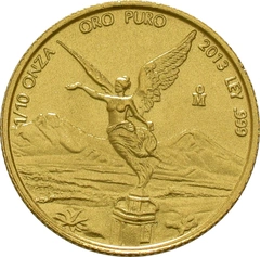 Mexican Libertad Gold Coin 1/10oz