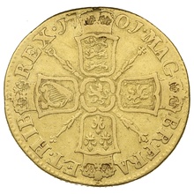 1701 William III Gold Guinea