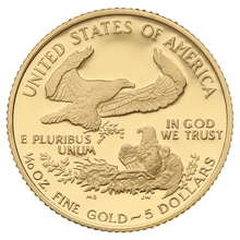 1990 Proof 1/10oz American Eagle Gold Coin MCMXC