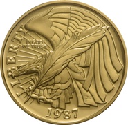 1987 Bicentenary of the Constitution - American Gold Commemorative $5