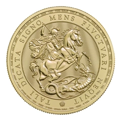 2026 St George & the Dragon Gold Coin 1oz