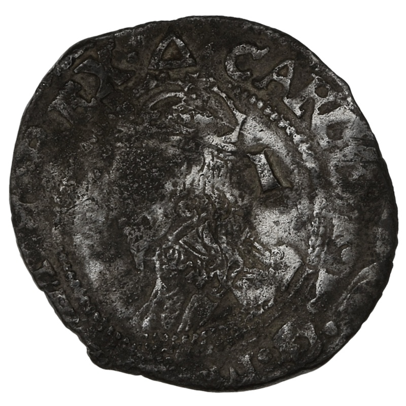 1639-1640 Charles I Silver Penny Hammered mm Triangle
