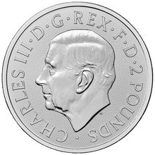 2025 St George & the Dragon 1oz Silver Coin