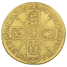 1698 Gold Guinea Coin William III