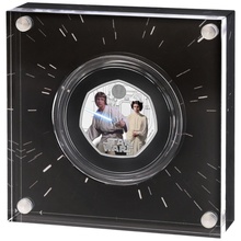 2023 Star Wars - Luke Skywalker & Princess Leia Fifty Pence 50p Proof Silver Coin Boxed