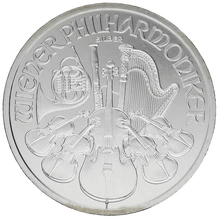 2011 Austrian Philharmonic Silver Coin 1oz