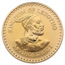 1979 Lesotho 1oz 250 Maloti Unesco Year of the Child Boxed