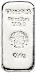 Heraeus 500g Silver Bar Cast