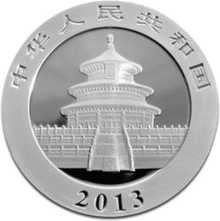 2013 1oz Chinese Panda Silver Coin