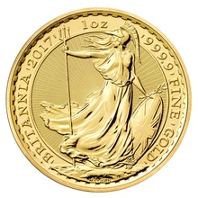 2017 Britannia One Ounce Gold Coin