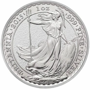 2015 1oz Silver Britannia Coin