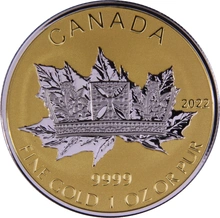 2022 Canadian Maple Leaf Gold Coin 1oz Special Design