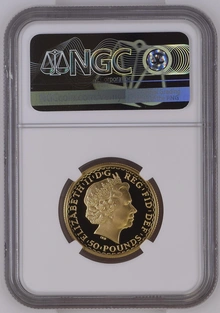 2009 Proof 1/2oz Gold Britannia Coin NGC PF70
