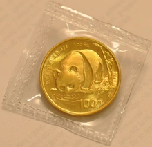 1987 1oz Chinese Panda Gold Coin