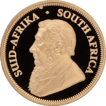 2017 Proof 1/2oz Krugerrand Gold Coin 50th Anniversary privy mark
