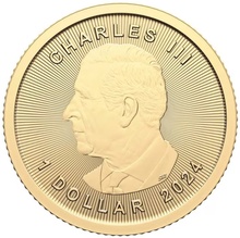 2024 1/20oz Canadian Maple Leaf Gold Coin