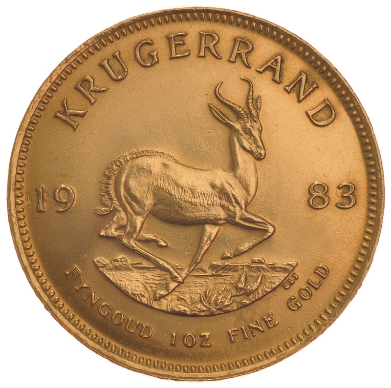 1983 Krugerrand Gold Coin 1oz