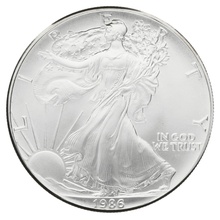 1986 American Silver Eagle Coin 1oz