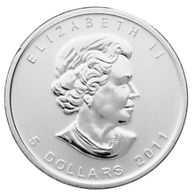2011 Canadian Silver Maple Leaf Coin 1oz