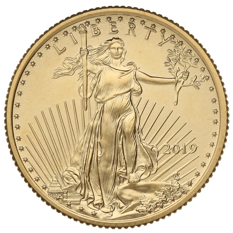 2019 1/4oz American Eagle Gold Coin