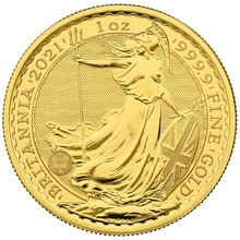 2021 Gold Britannia Coin 1oz PCGS MS69