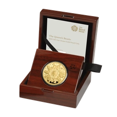 2021 1oz Completer Gold Coin Queen's Beasts Proof Boxed
