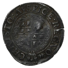 1638-1642 Silver Groat Fourpence Coin Charles I Aberystwyth Mint