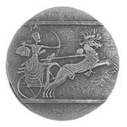 2020 Chariot of War 5 Ounce Silver Coin