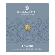 2024 Britannia 1/40oz Gold Proof Coin