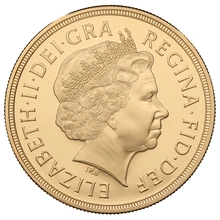 2007 Proof Gold £5 Coin Quintuple Sovereign