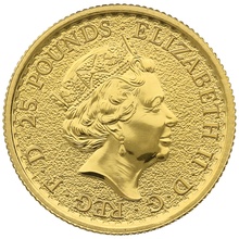 2017 Year of the Rooster Gold Coin 1/4oz Royal Mint Lunar Series