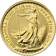2020 1/4oz Gold Britannia Coin