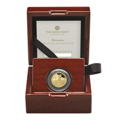 2026 Britannia Gold 1/10oz Proof Coin Boxed