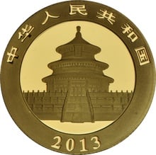 2013 1/4oz Chinese Panda Gold Coin