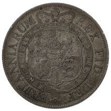 1817 Silver Half Crown Coin George III Good Very Fine