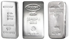 1kg Silver Bar Grade B