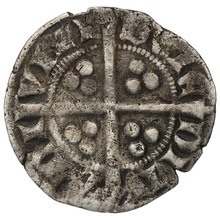 1307-1327 Edward II Silver Penny Hammered Bury St Edmunds