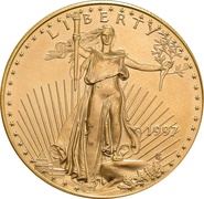 1997 American Eagle Gold Coin 1oz