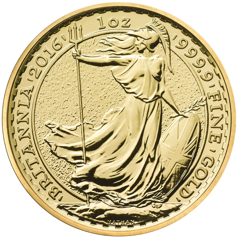 2016 Gold Britannia Coin 1oz PCGS MS69