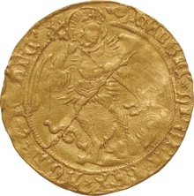Gold Angel Coin Henry VII Fine