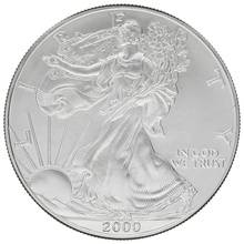 2000 American Silver Eagle Coin 1oz