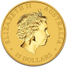2013 1/10oz Australian Kangaroo Gold Nugget Coin